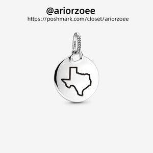 Pandora Texas Round Dangle Charm